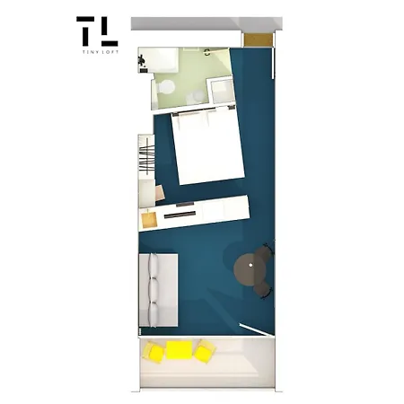 Tiny Loft Immenstadt Lägenhet *